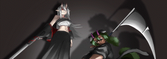 Soup and Berny Action Pose